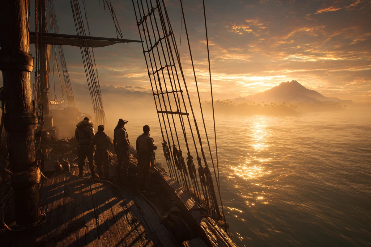 Christopher Columbus during his 1492 Atlantic voyage