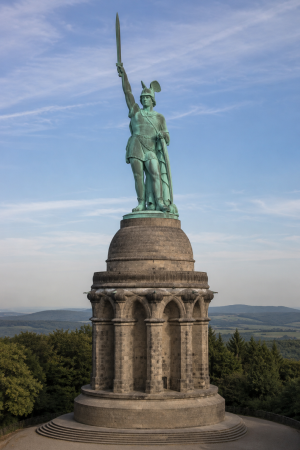 Statue of Arminius Hermannsdenkmal — made with AI