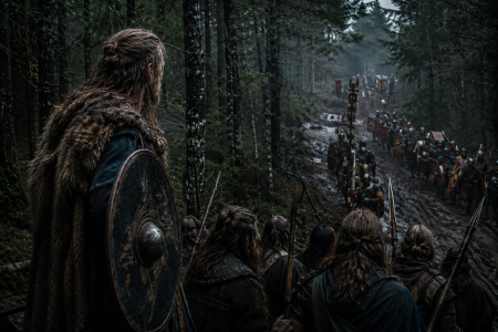 Battle of the Teutoburg Forest — made with AI