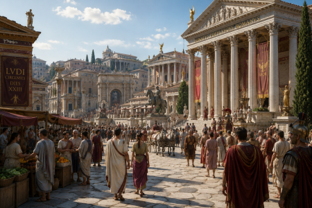 Rome during Caligula's reign — made with AI