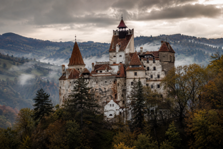 Bran Castle in Romania — image made with AI