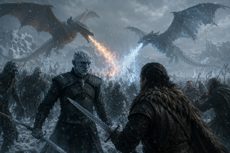 Game of Thrones medieval fantasy scene